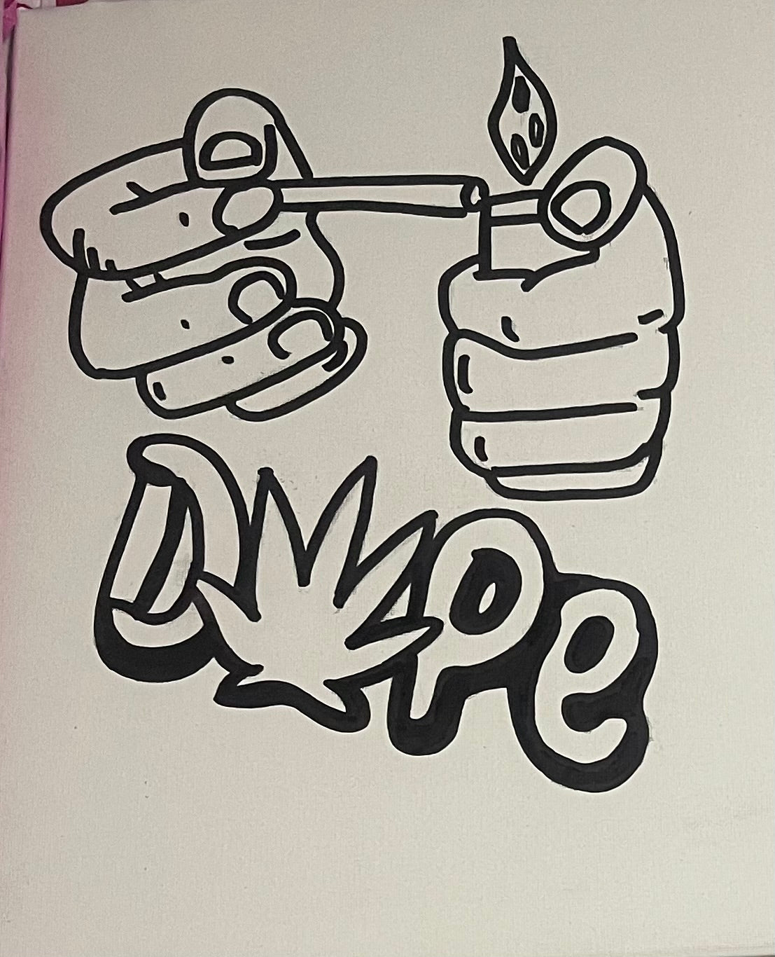 Dope 4/20 Pre Drawn Canvas Kit