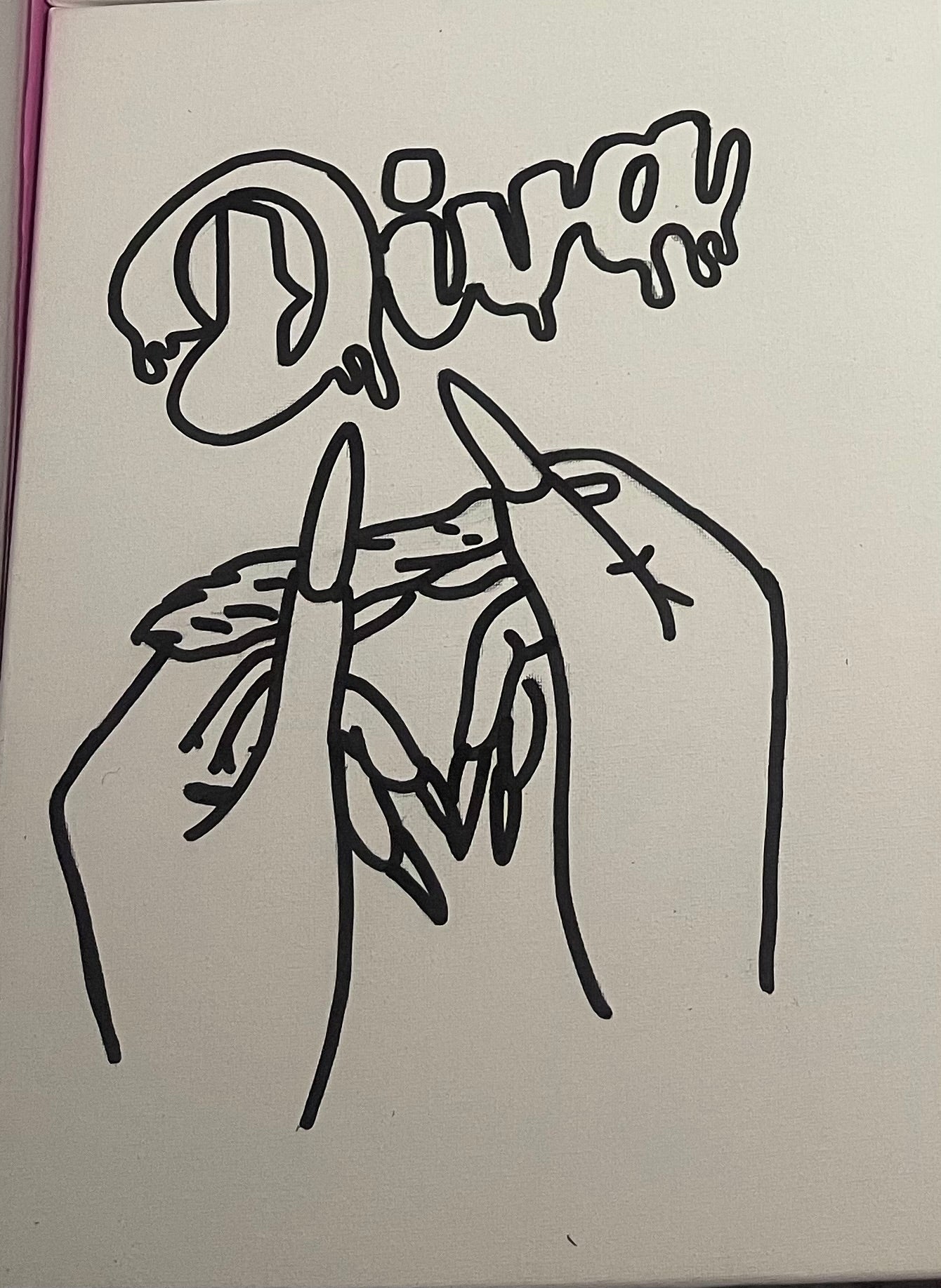 Diva 4/20 Pre Drawn Canvas Kit