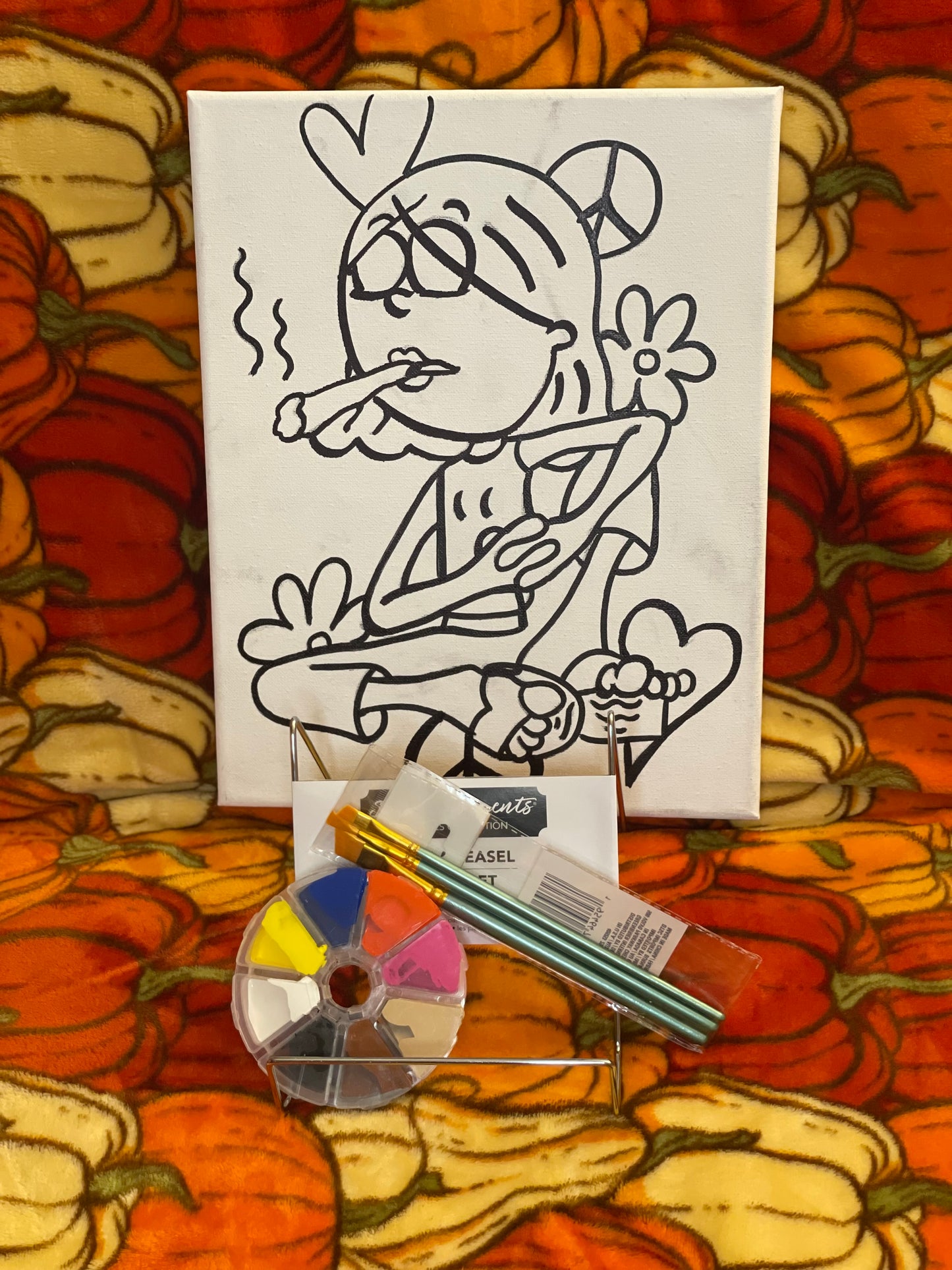 Lizzie McGuire 4/20 Pre Drawn Canvas